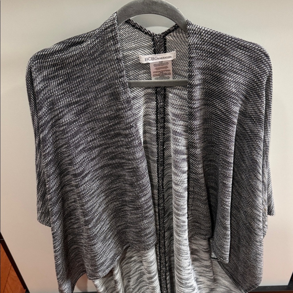 BCBGeneration Monochrome Knit Cardigan